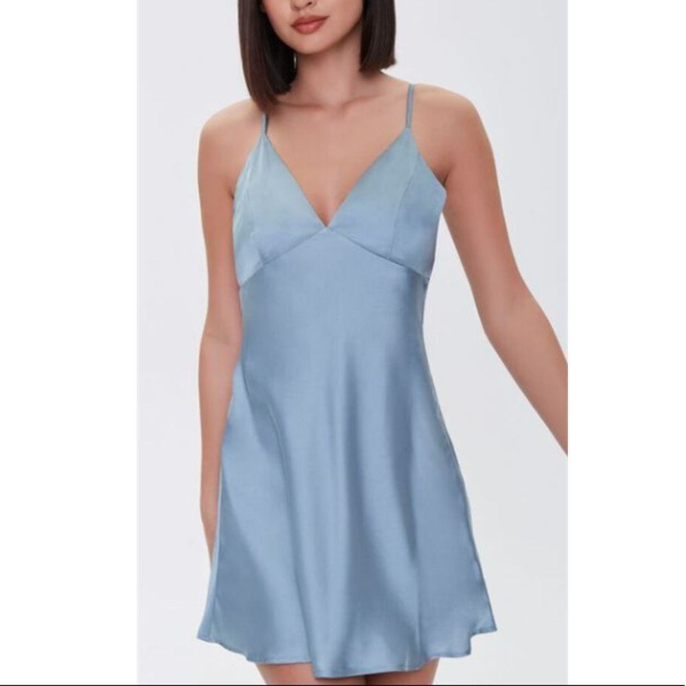 Mini Satin Dress